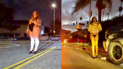 Figueroa Street At Night Is Paradise For Single Men Beautiful Girls