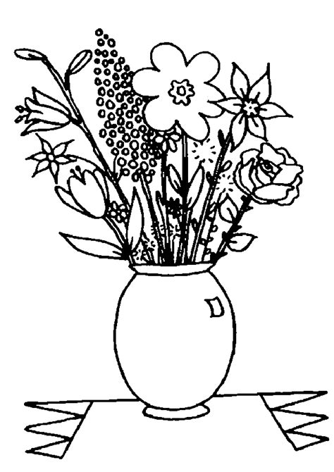 Flores Dibujos Para Colorear - Dibujos1001.com