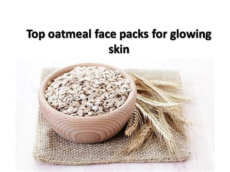 Beauty Tips Top Oatmeal Face Packs For Glowing Skin Youtube