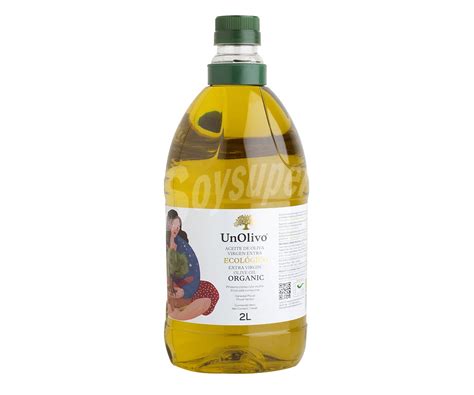 unolivo aceite de oliva virgen extra ecológico 2 l