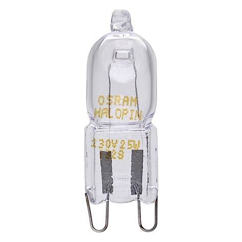Osram Oven Halopin 230240v 25w G9 Halogen Capsule Bulb Used By Bosch