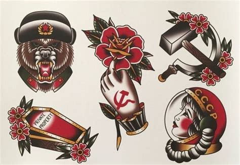 Pin By Weißer Hai On Revolutionary Soviet Tattoo Traditional Tattoo