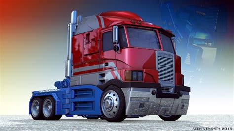 Realistic Classics Optimus Prime Truck Mode By Venksta