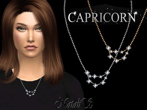 The Sims Resource Nataliscapricorn Zodiac Necklace