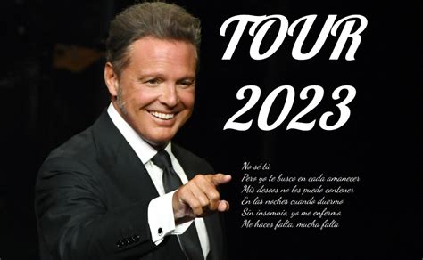 Luis Miguel Tour 2023 ¿cuáles Serán Las Fechas En México Y Dónde