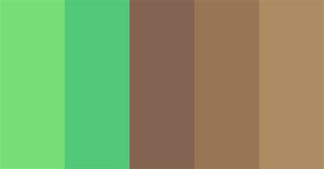 Green And Brown Color Scheme Bronze