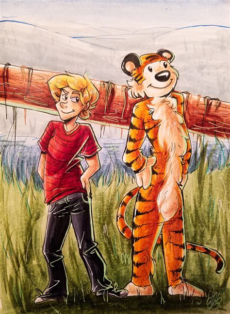 Calvin and Hobbes by Rainpaw7 on DeviantArt