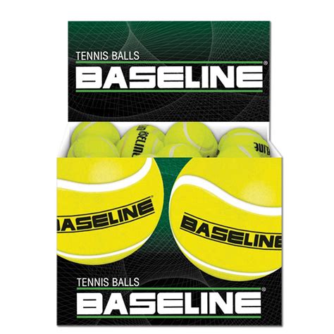 Baseline Tennis Balls Pack Of 48 Mark Harrod Ltd