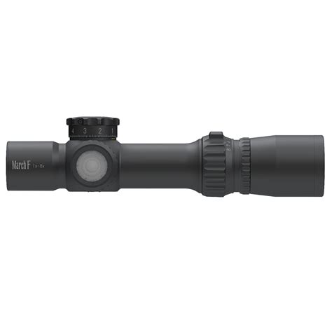 March F Tactical 1 8x24 Short Fmc 3 Reticle 01mil Illuminated Ffp