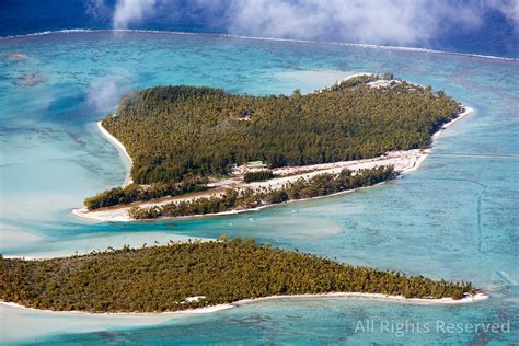 Overflightstock Tetiaroa Atoll Tropical Islands Of French Polynesia