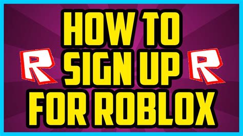 How To Sign Up For Roblox On Computer 2017 Quick And Easy How To Get