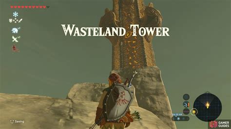 Wasteland Tower Wasteland Region Towers And Shrines The Legend Of