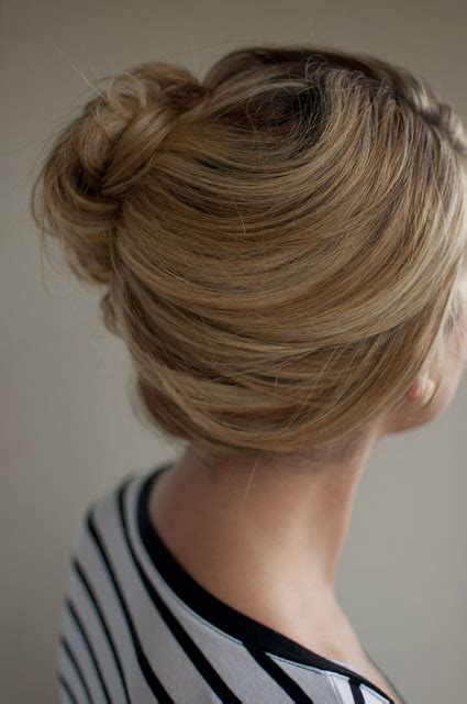 Simple Easy Updo For Summer Loose Side French Twist Updo
