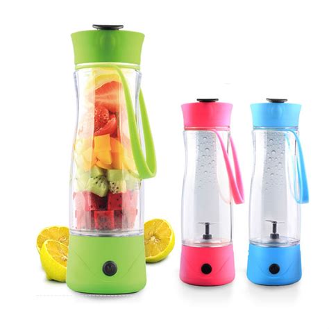 Hot Mini Portable Rechargeable Fruit Juicer Blender Cup Water Bottle