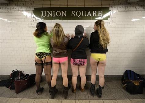 2014 No Pants Subway Ride CBS New York Risky Racy Raunchy Respected