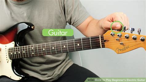 How To Play Beginners Electric Guitar 9 Steps With Pictures