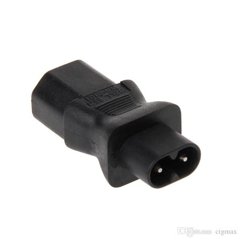 Iec C Pin Female To C Pin Male Straight Power Plug Converter Adapter From Cigmax