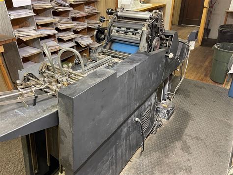 Atf Chief 217 2 Color Press In Full Working Condition Ebay