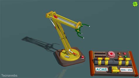 Robotic Arm Animation Test Youtube