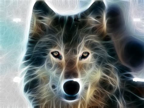 Loup Fractal Fractal Wolf By Reo Magunezu On Deviantart
