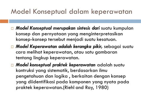 Konseptual Model Dalam Praktek Keperawata N Kesehatan Komunitas Model
