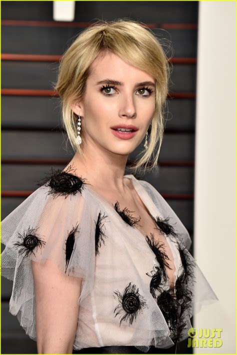 Emma Roberts Arrives In Style For Oscars Vanity Fair Party Photo Emma Roberts