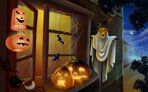Halloween Widescreen Wallpaper For Desktop Wallpapersafari