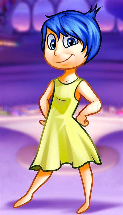 How To Draw Joy From Inside Out by Dawn | dragoart.com