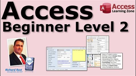 Microsoft Access Beginner 2 How To Sign Up For Access 2016 2019 365