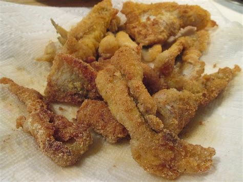 They make golden, delicious, and crispy flavor fishes. Diab2Cook: Catfish Nuggets w/ Corn Souffle and Cut Green Beans
