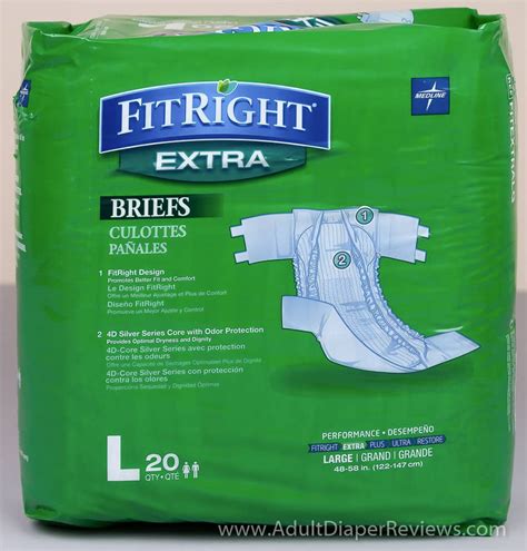 Picture Page For Fitright Extra Large Adult Diapers