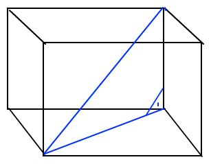 Ein besonderer quader ist der würfel. Winkel zwischen Flächendiagonalen und Raumdiagonalen im Quader | Mathelounge