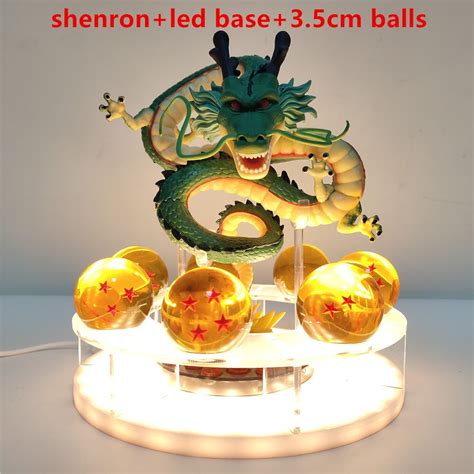 Special Promo Dragon Ball Z Shenron Pvc Action Figures Led Crystal Balls Toy Dragon Ball Super