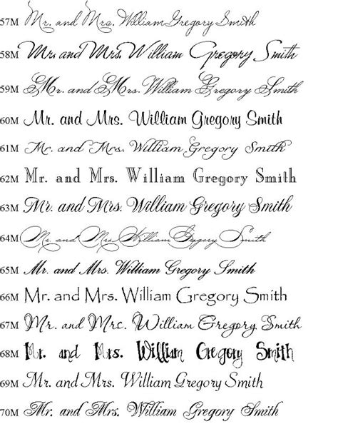 Shannons Calligraphy All Available Fonts
