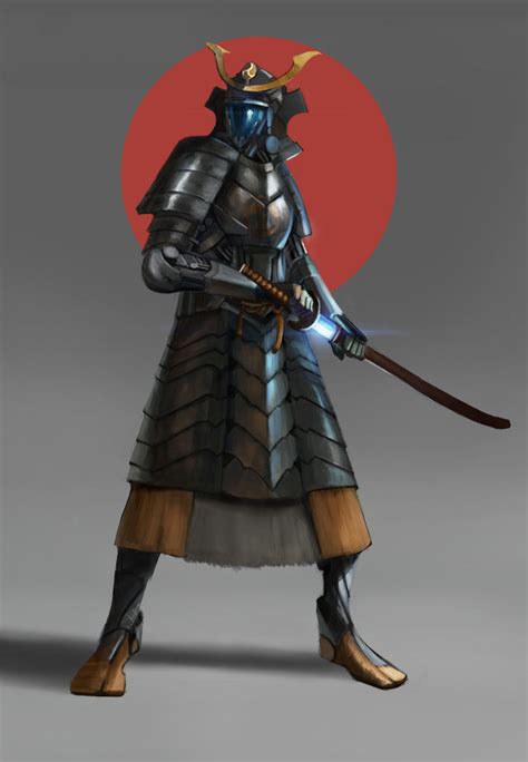 Cyborg Samurai By Rodmendez On Deviantart