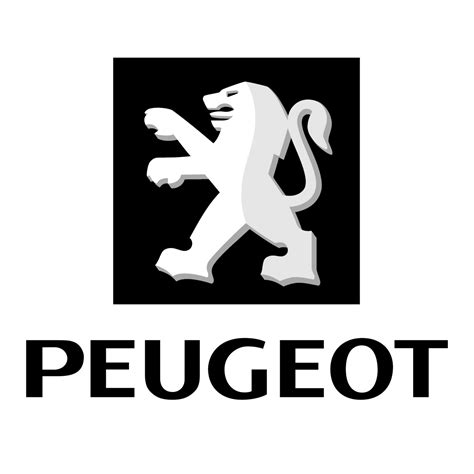 Peugeot Logo Black And White 1 Brands Logos