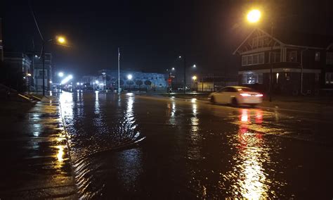 Rainfall Totals from Yesterday's Storms