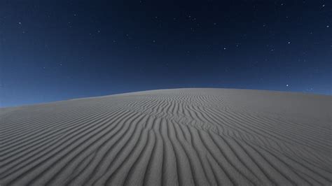 4k Desert Sand Night Wallpaper 3840x2160