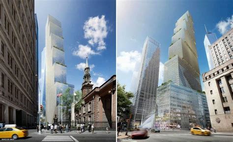 911 で崩壊した世界貿易センター跡地に再建されるビルの最終版デザインがついに決定 Gigazine
