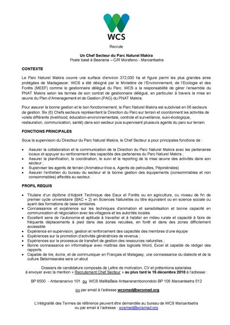 Je voudrais avoir un exemplaire d'une lettre de motivation et prétention salariale d'un agent communautaire du niveau li. Exemplaire Lettre De Motivation Avec Prestentiont ...
