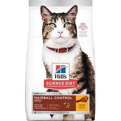 As an ingredient in a cat food, though. Hills Science Diet Adult Urinary Hairball Control Dry Cat ...