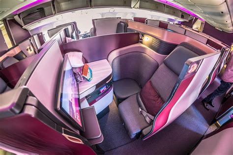 Qatar Airways 777 Qsuites Business Class Review Syd Doh