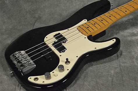 Fender Usa Precision Bass Plus Black Reverb