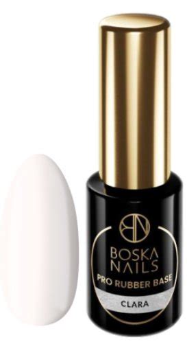 Boska Nails Pro Rubber Base Baza Kauczukowa Clara Ml