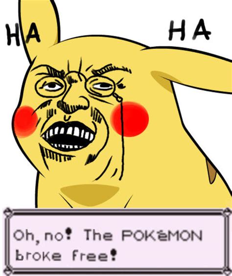Image 54071 Give Pikachu A Face Know Your Meme