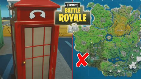 There are 2 phone booth's in doom's domain but this one is the furthest from the action! Disguise Yourself Inside a Fortnite Phone Booth in ...