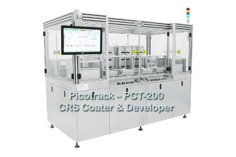 Picotrack Pct 200 Crs Coater And Developer Semiconductor Fire Safety