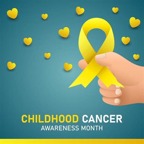 Childhood Cancer Awareness Month Background 11995640 Vector Art At Vecteezy