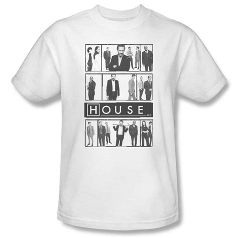 House Shirt Cast White T Shirt House Cast Shirts