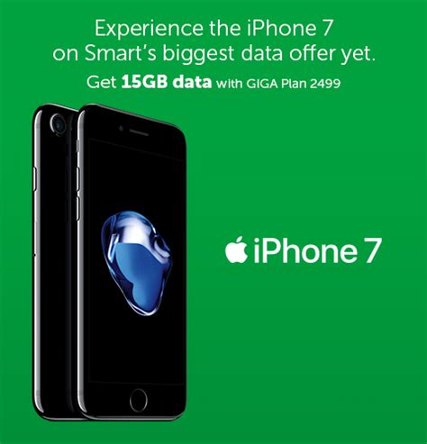 4g lte advanced, 4g lte, volte. iPhone 7 - Phones - Smart Communications, Inc.